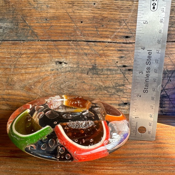 Lucite citrus tea light holder - Picture 10 of 10